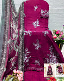 Johra Tex  Jt 194 B Rayyon Cotton With Embroidered Work Pakistani Suit