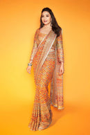 ASN 101 Presenting You Most Beautiful Latest Real Mirror Work Saree
