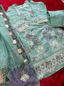 Mehboob Tex 2064 Designer Blue Embroidered Pakistani Suit