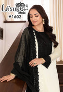 Laxuria Trendz 1602 A Designer Straight Heavy Embroidered Pakistani Suit