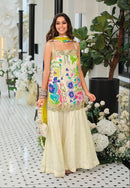 Eba 2373 Multi Color Floral Printed Sharara Suit
