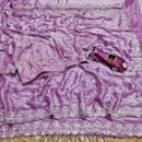 SSC 712 D Premium Fandy Silk Real Beads Moti Work Saree