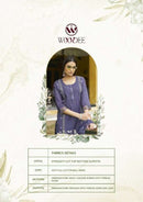 Woodee Womika Premium Pure Roman Silk Embroidered Work Suit
