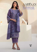 Aabyaan Ruhaniyat Vol 12 Designer Cotton Karachi Printed Suit