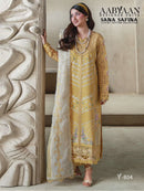 Aabyaan Designer Suit Sana Safina Vol 8 Cotton Digital Karachi Print Salwar Suit