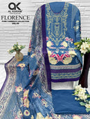 Al Karam Florence Vol 9 Premium Cambric Cotton Ethnic Suits