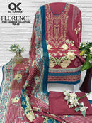 Al Karam Florence Vol 9 Premium Cambric Cotton Ethnic Suits