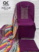 Al Karam Nigar Vol 5 Premium Rayon Embroidery Work Suit