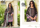 Al Karam Qalamkar Cotton Digital Print Embroidered Designer Suit
