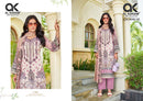 Al Karam Qalamkar Cotton Digital Print Embroidered Designer Suit