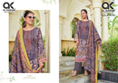 Al Karam Qalamkar Cotton Digital Print Embroidered Designer Suit
