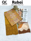 Al Karam Rubai Designer Cotton Digital Print Salwar Suit