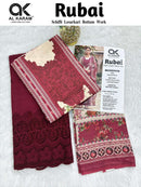 Al Karam Rubai Designer Cotton Digital Print Salwar Suit