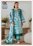 Al Karam Sana Vol 3 Rayon Cotton Digital Printed Salwar Suit