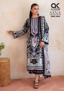 Al Karam Sana Vol 3 Rayon Cotton Digital Print Salwar Suit Set
