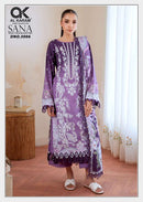 Al Karam Sana Vol 3 Rayon Cotton Digital Print Salwar Suit Set