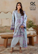 Al Karam Sana Vol 3 Rayon Cotton Digital Printed Salwar Suit
