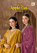Alok Apple Cut Vol 2 Premium Viscose Foil Print Designer Suit