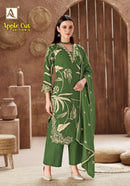 Alok Apple Cut Vol 2 Premium Viscose Foil Print Designer Suit