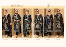 Alok Suits Black Royale Premium Viscose Printed Suit