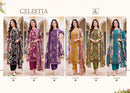 Alok Suits Celestia Viscose Digital Printed Embroidery Work Suit