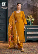 Alok Suits Desi Girl Edition 7 Premium Viscose Embroidered Designer Suit