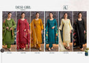 Alok Suits Desi Girl Edition 7 Premium Viscose Embroidered Designer Suit