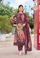 Alok Fariha Edition Vol 7 Muslin Printed Designer Suit