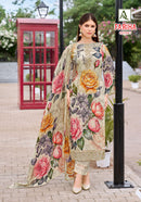 Alok Fariha Edition Vol 7 Muslin Printed Designer Suit