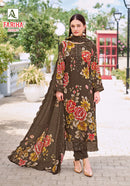 Alok Fariha Edition Vol 7 Muslin Printed Designer Suit
