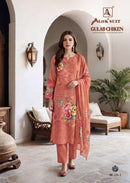 Alok Gulab Chicken Cotton Suit with Digital Printed Pakistani Suit