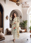 Alok Gulab Chicken Cotton Suit with Digital Printed Pakistani Suit