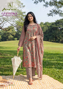 Alok Suits Gulvatika Elegant Modal Fabric Ethnic Wear Suits