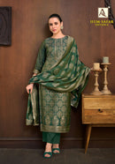 Alok Suits Humsafar Edition 6 Designer Viscose Jacquard Ethnic Suit