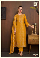 Alok Suits Humsafar Edition 6 Designer Viscose Jacquard Ethnic Suit