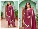 Alok Suits Ishmita Viscose Designer Printed Suit with Fancy Work