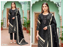Alok Suits Ishmita Viscose Designer Printed Suit with Fancy Work