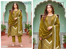 Alok Suits Ishmita Viscose Designer Printed Suit with Fancy Work