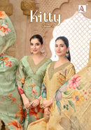 Alok Kitty Vol 2 Premium Viscose Digital Printed Designer Suit