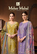 Alok Suits Meher Mahal Jam Cotton Embroidered Designer Suit