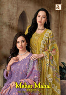 Alok Meher Mahal Vol 2 Premium Jam Cotton Embroidery Salwar Suit