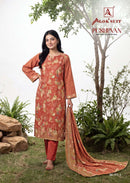 Alok Suits Pushpvan Modal Print Designer Fancy Work Suit