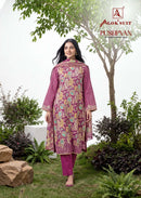 Alok Suits Pushpvan Modal Print Designer Fancy Work Suit