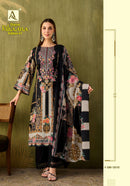 Alok Suits Rihaana Vol 21 Cotton Digital Print Embroidered Suits