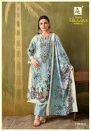 Alok Suits Rihaana Vol 21 Cotton Digital Print Embroidered Suits