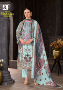 Alok Rihaana Vol 24 Premium Cotton Digital Print Fancy Embroidery Suit