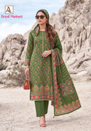 Alok Royal Mastani Viscose Print Embroidered Designer Suit