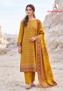 Alok Royal Mastani Viscose Print Embroidered Designer Suit