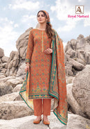 Alok Royal Mastani Viscose Print Embroidered Designer Suit