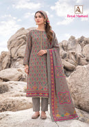 Alok Royal Mastani Viscose Print Embroidered Designer Suit
